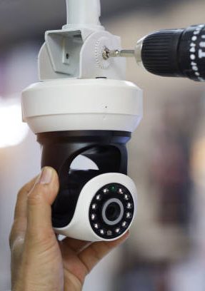 repair cctv concept,cctv,camera,ip camera